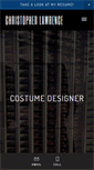 Mobile Screenshot of designerchristopherlawrence.com